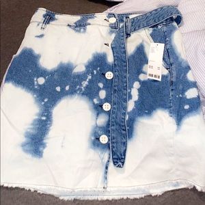 Urban outfitters denim skirt